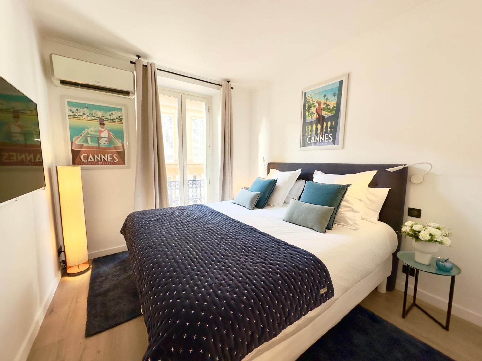 Luxueux 3 Pieces 80M2 - 2Ch - 2 Sdb - 1Mn Beach Croisette Cannes Dış mekan fotoğraf