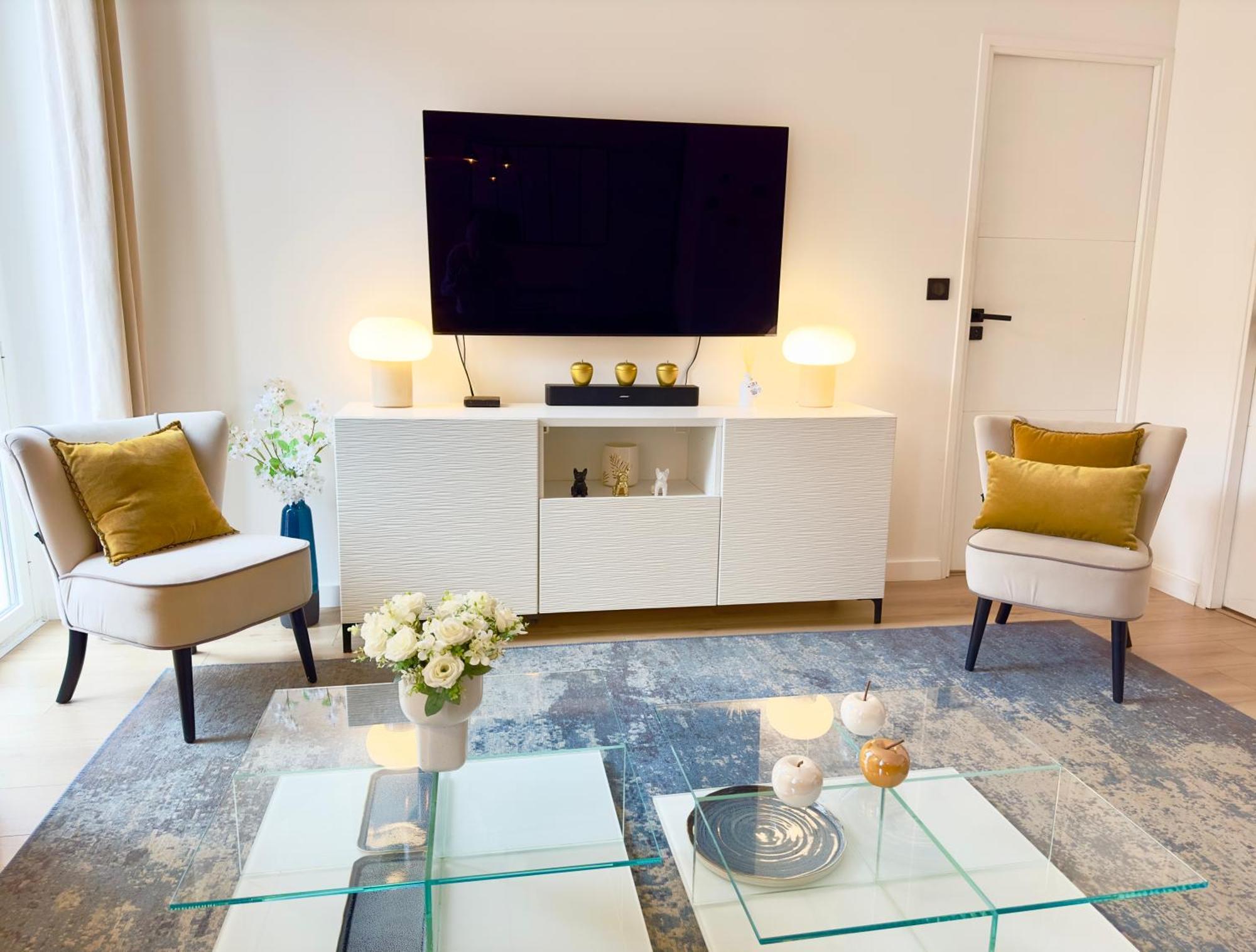 Luxueux 3 Pieces 80M2 - 2Ch - 2 Sdb - 1Mn Beach Croisette Cannes Dış mekan fotoğraf