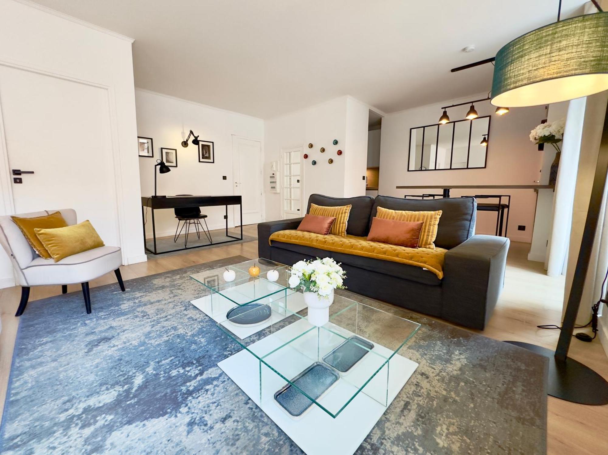 Luxueux 3 Pieces 80M2 - 2Ch - 2 Sdb - 1Mn Beach Croisette Cannes Dış mekan fotoğraf