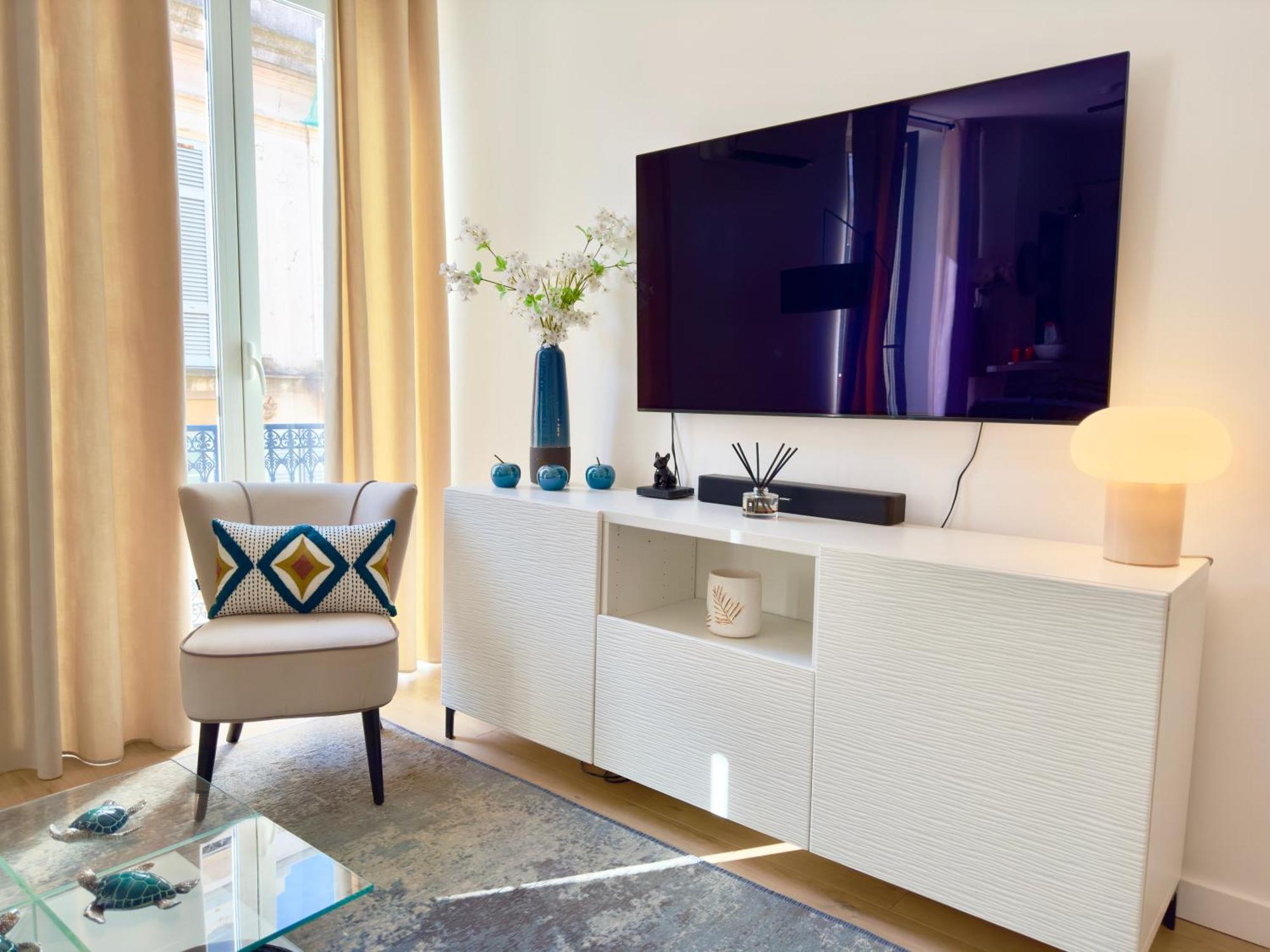 Luxueux 3 Pieces 80M2 - 2Ch - 2 Sdb - 1Mn Beach Croisette Cannes Dış mekan fotoğraf